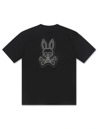 Psycho Bunny Sydney Back Graphic Tee - Black Denim Exchange