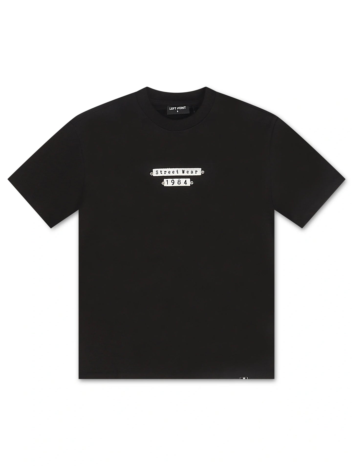 Left Point Saint Tee - Black Denim Exchange