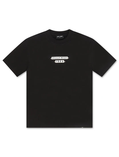 Left Point Saint Tee - Black Denim Exchange