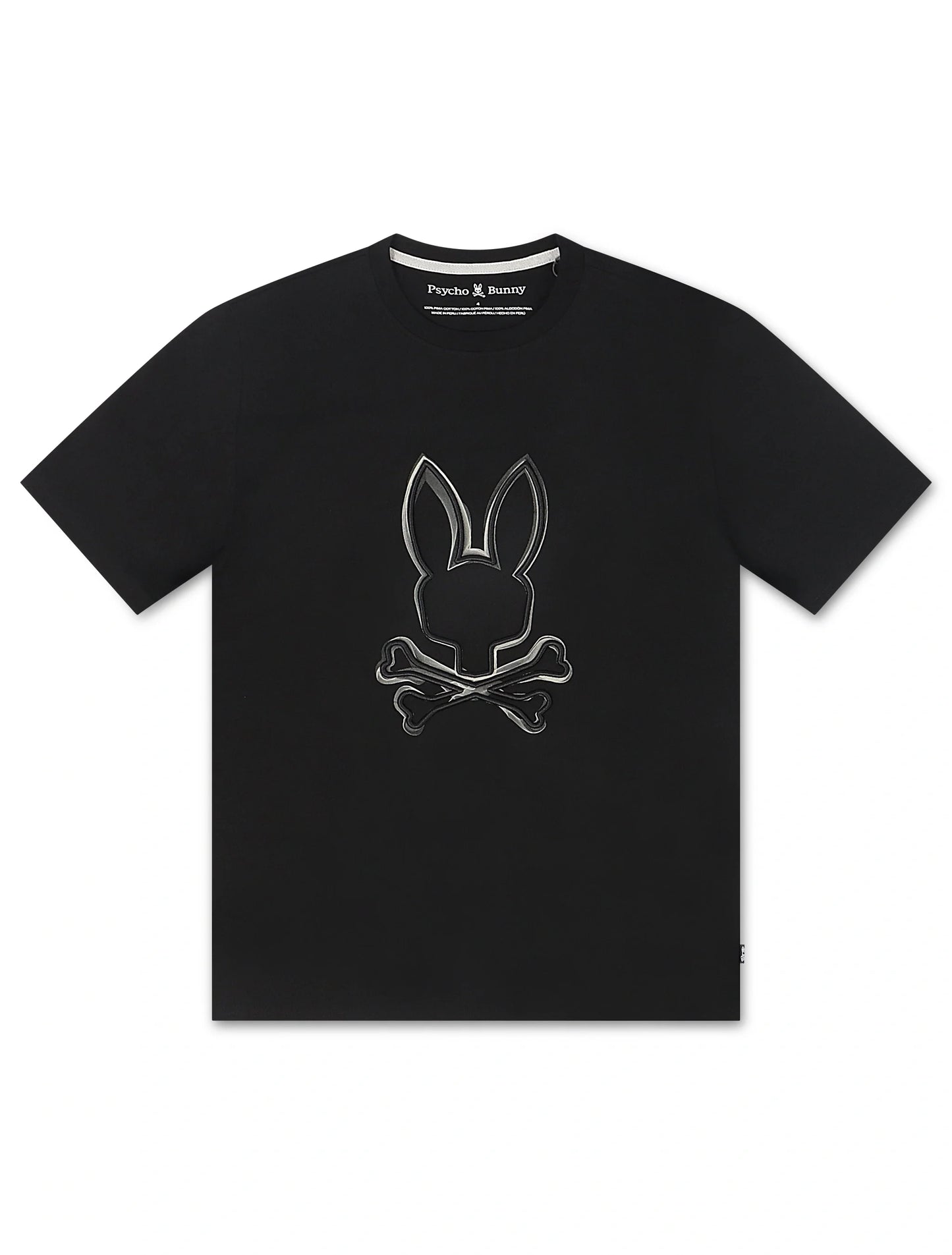 Psycho Bunny Vincent Graphic Tee - Black Denim Exchange