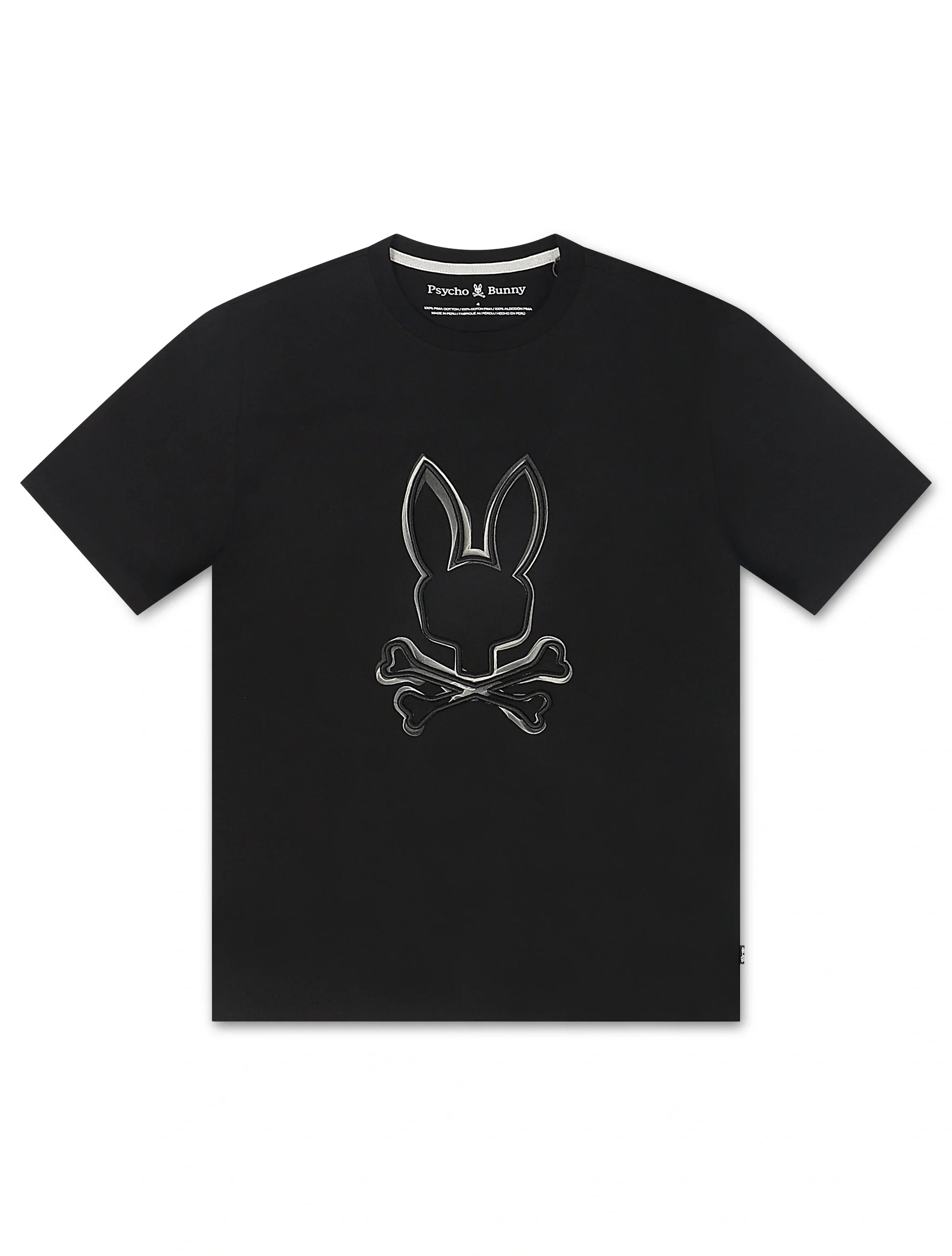 Psycho Bunny Vincent Graphic Tee - Black Denim Exchange