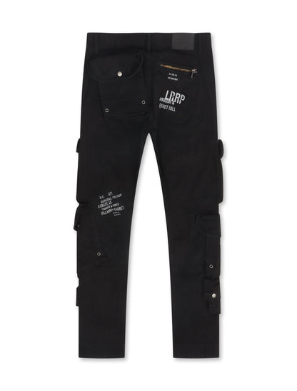 Jordan Craig Field Tech Cargo Pant V2 - Black Denim Exchange