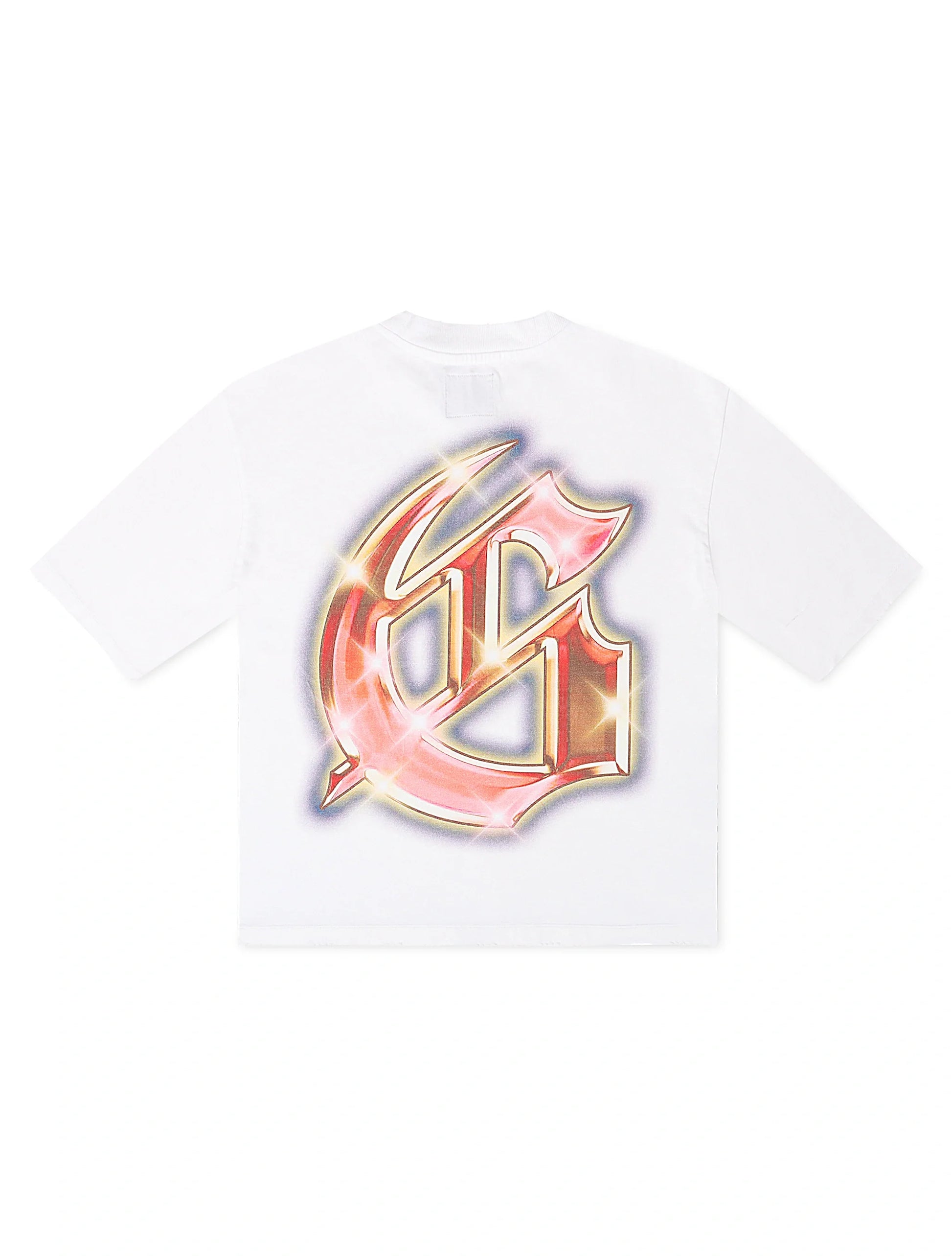 Godspeed Liberty Cruiser Boxy Tee - White Denim Exchange