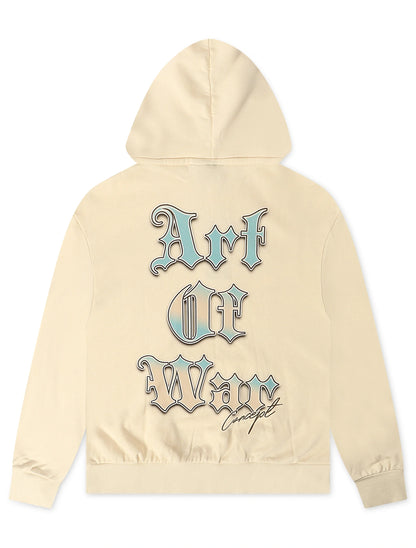 Concept La Art Of War Hoodie - Cream Denim Exchange