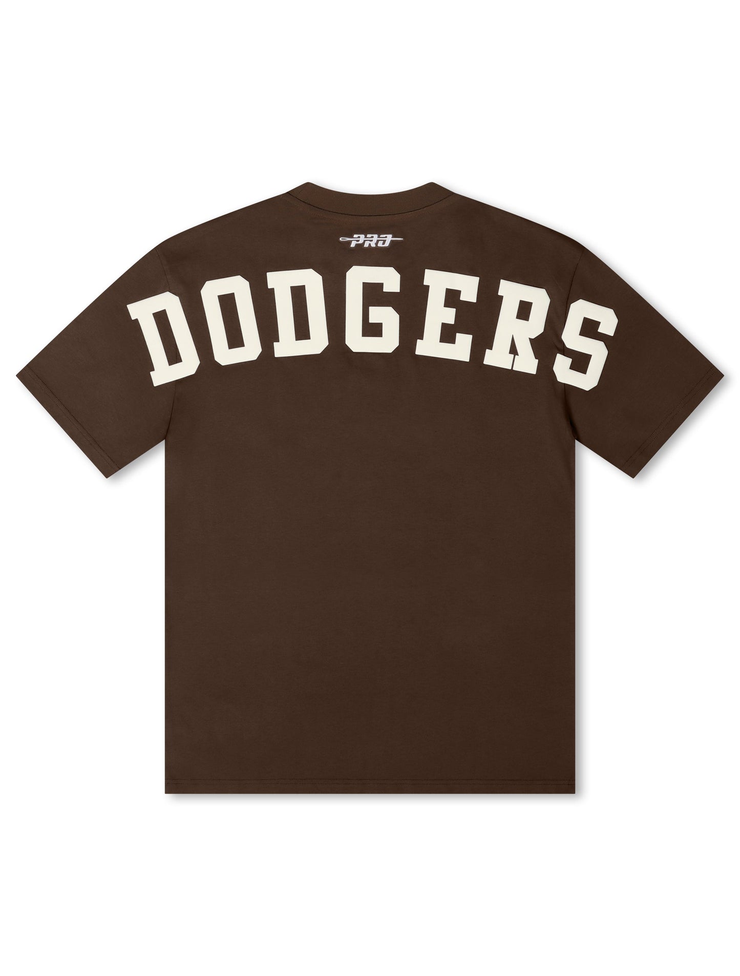 Pro Standard La Dodgers Wingspan Drop Shoulder Tee - Brown Denim Exchange