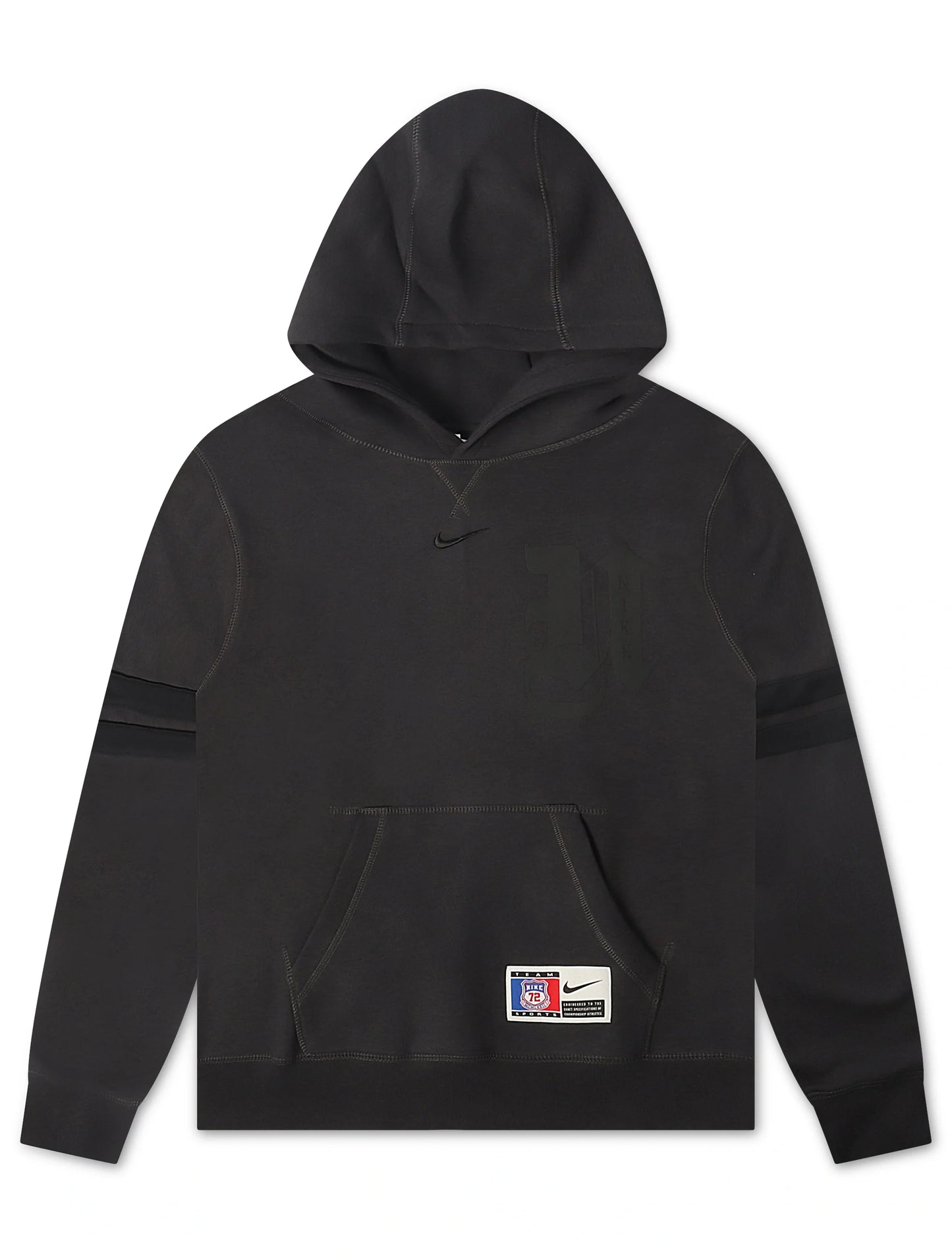 Nike Mens Nike Club Next Up Hoodie - Off Noir Denim Exchange