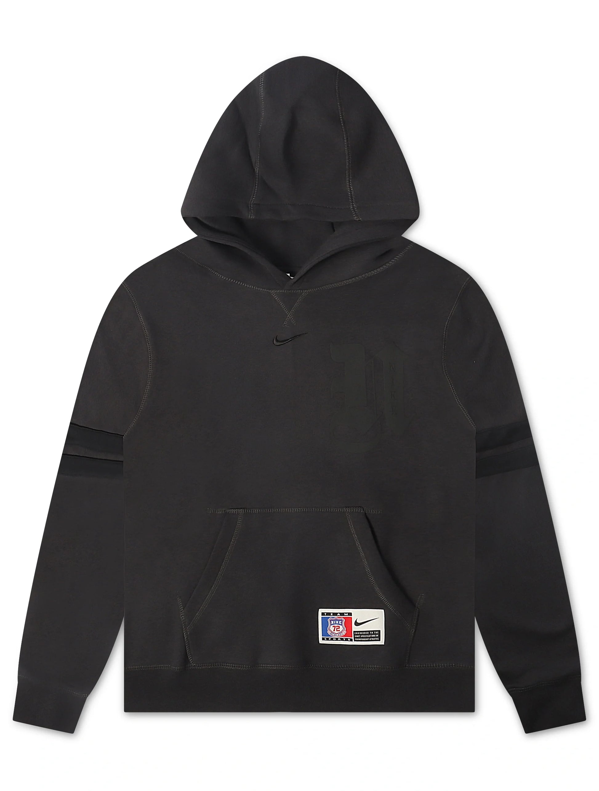 Nike Mens Nike Club Next Up Hoodie - Off Noir Denim Exchange