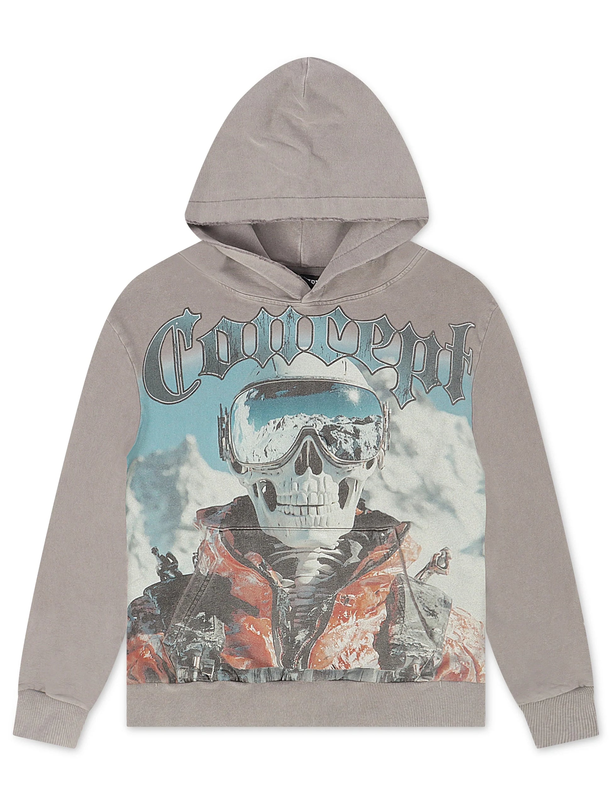 Concept LA Skier Hoodie - Grey Wash Denim Exchange