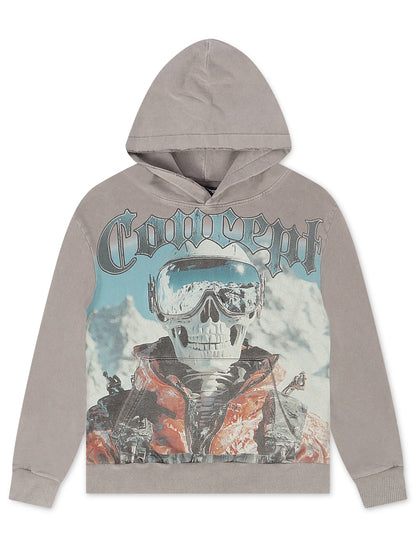 Concept LA Skier Hoodie - Grey Wash Denim Exchange