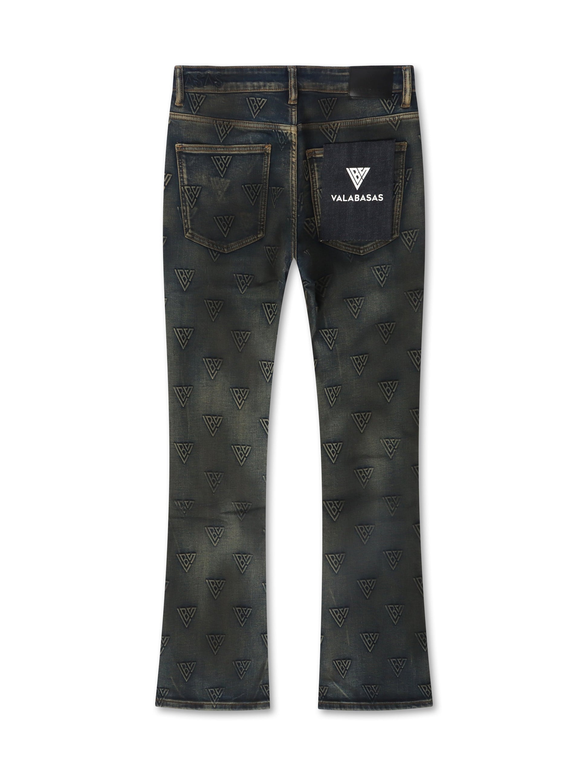 Valabasas Tagged Stacked Denim - Dirty Vintage Denim Exchange