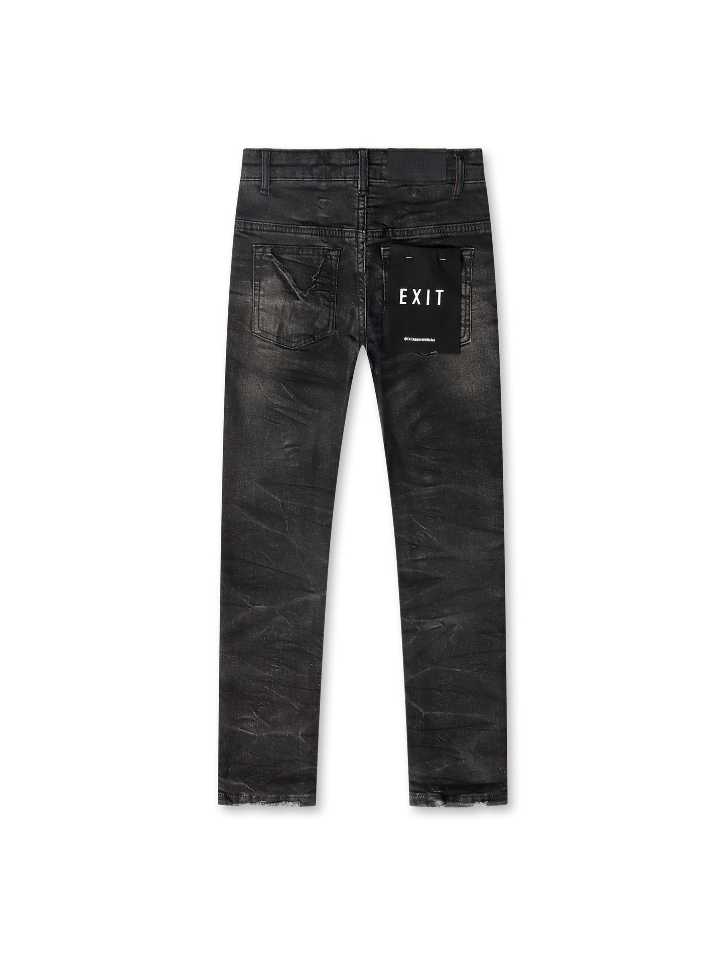Exit Apparel Essential Kids Jeans - Black Denim Exchange