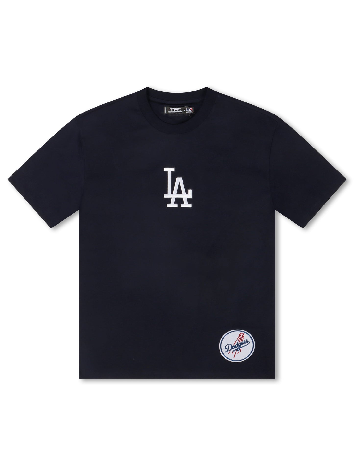 Pro Standard La Dodgers Wingspan Drop Shoulder Tee - Midnight Navy Denim Exchange