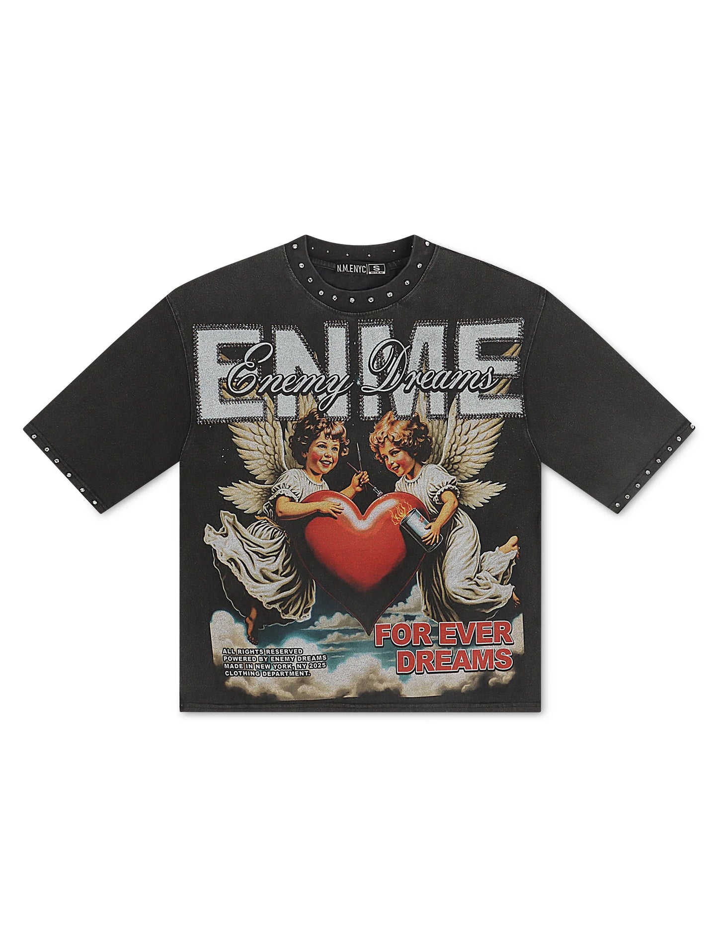 N.M.E NYC Soren Tee - Black Denim Exchange