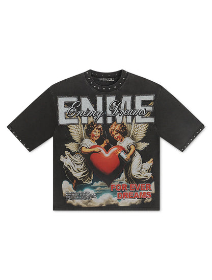 N.M.E NYC Soren Tee - Black Denim Exchange