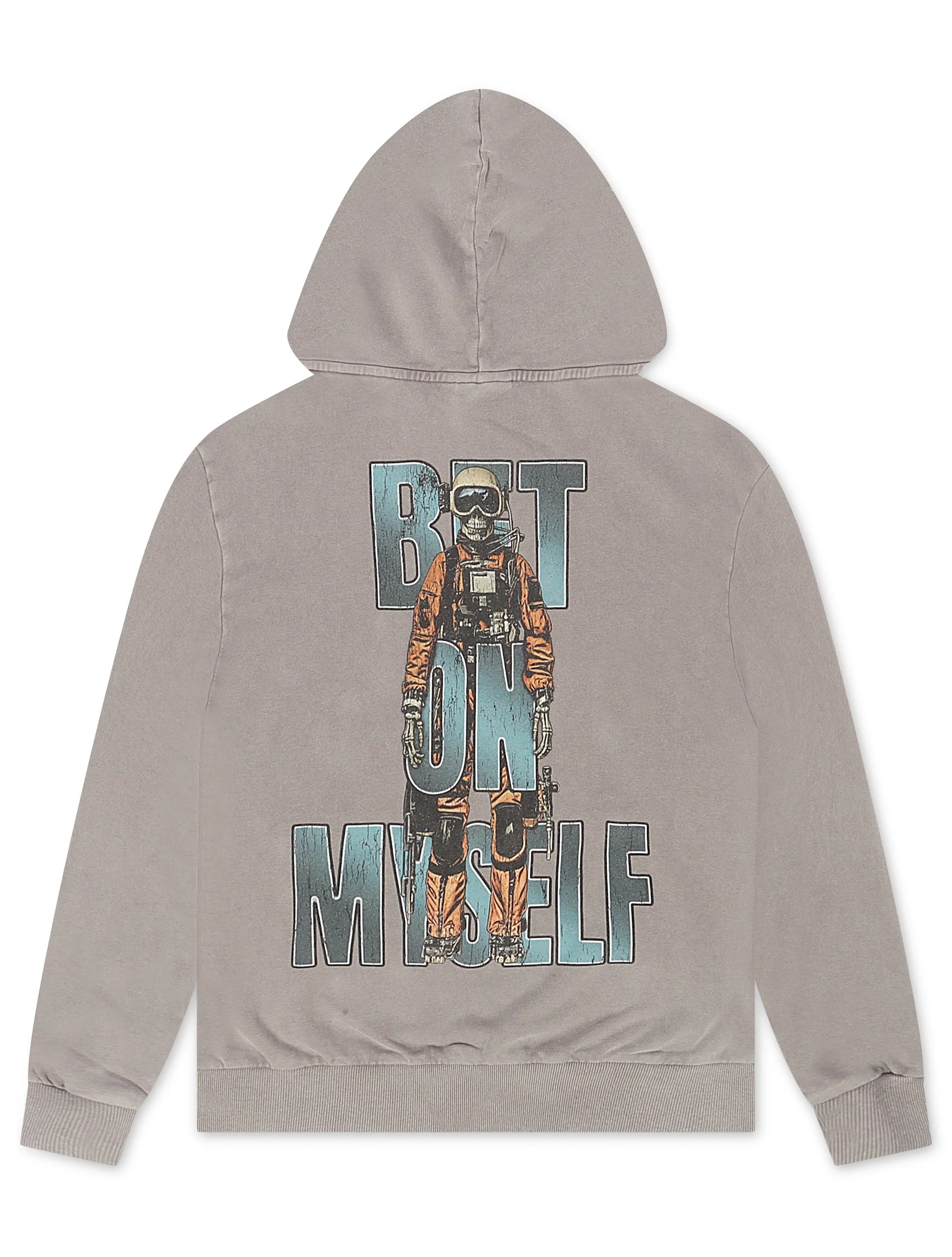 Concept LA Skier Hoodie - Grey Wash Denim Exchange