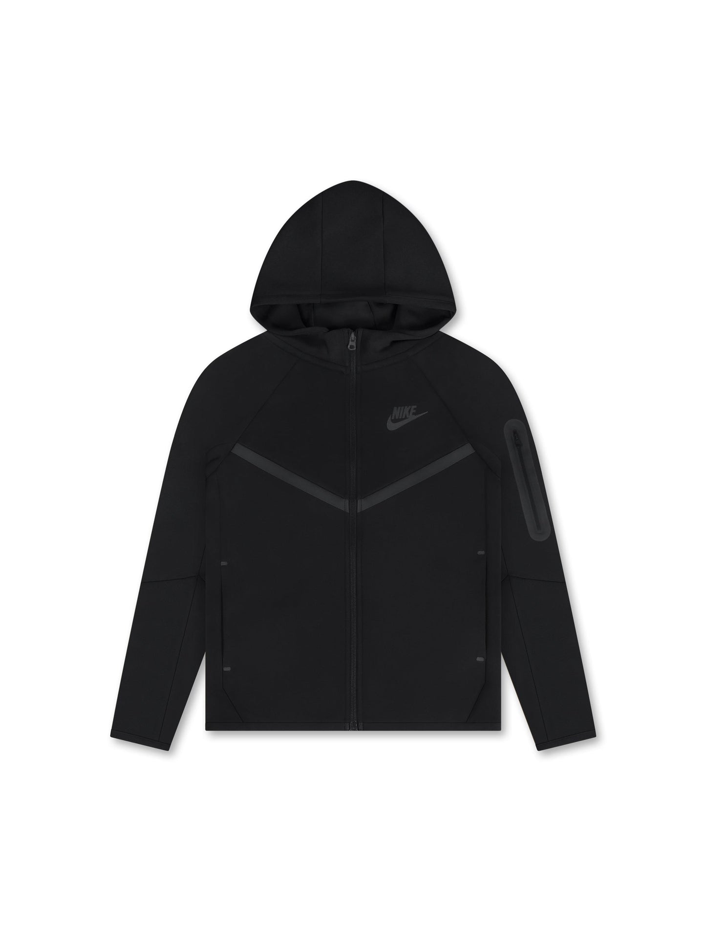 Nike Big Kids Tech Fleece Hoodie - Black Denim Exchange