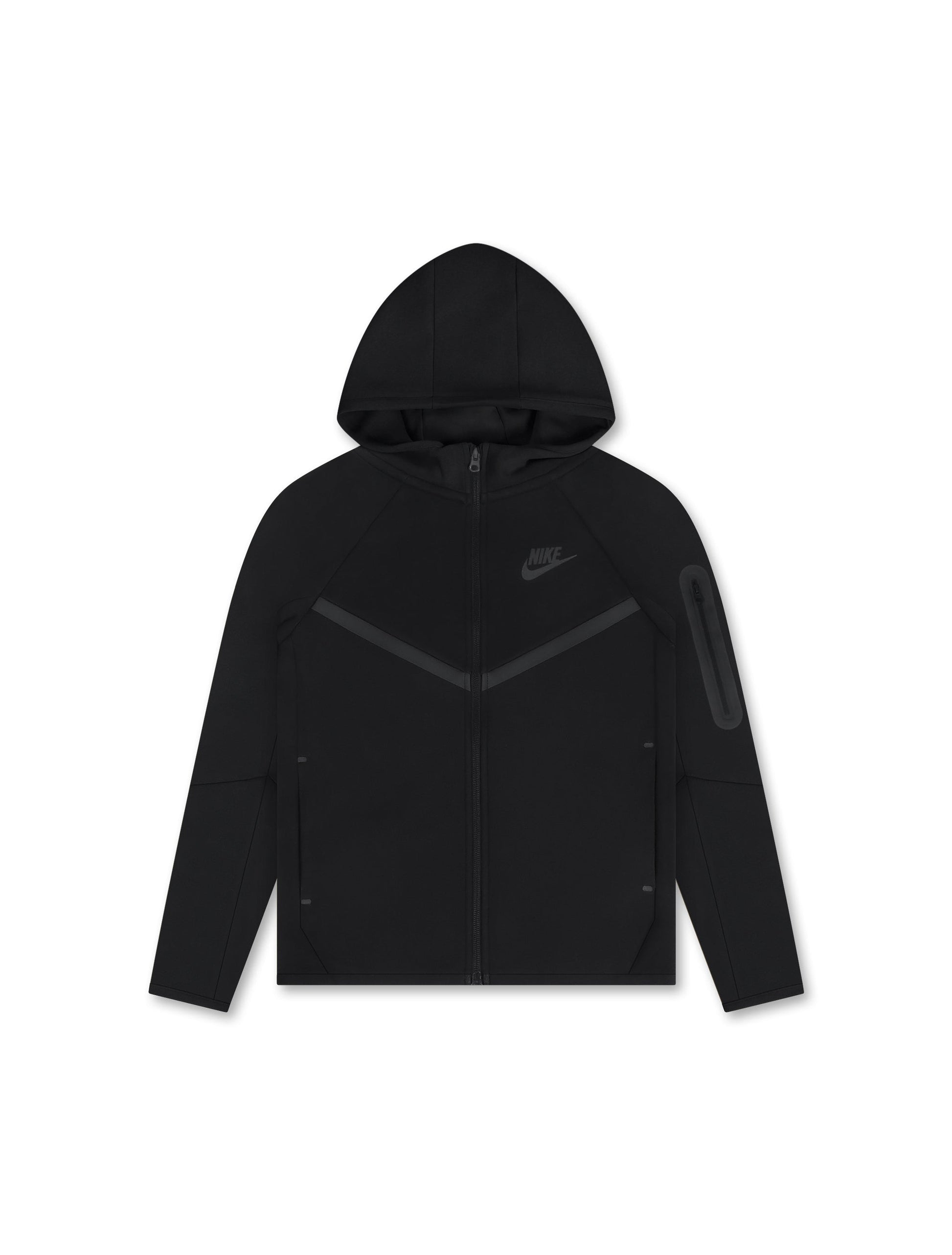 Nike Big Kids Tech Fleece Hoodie - Black Denim Exchange