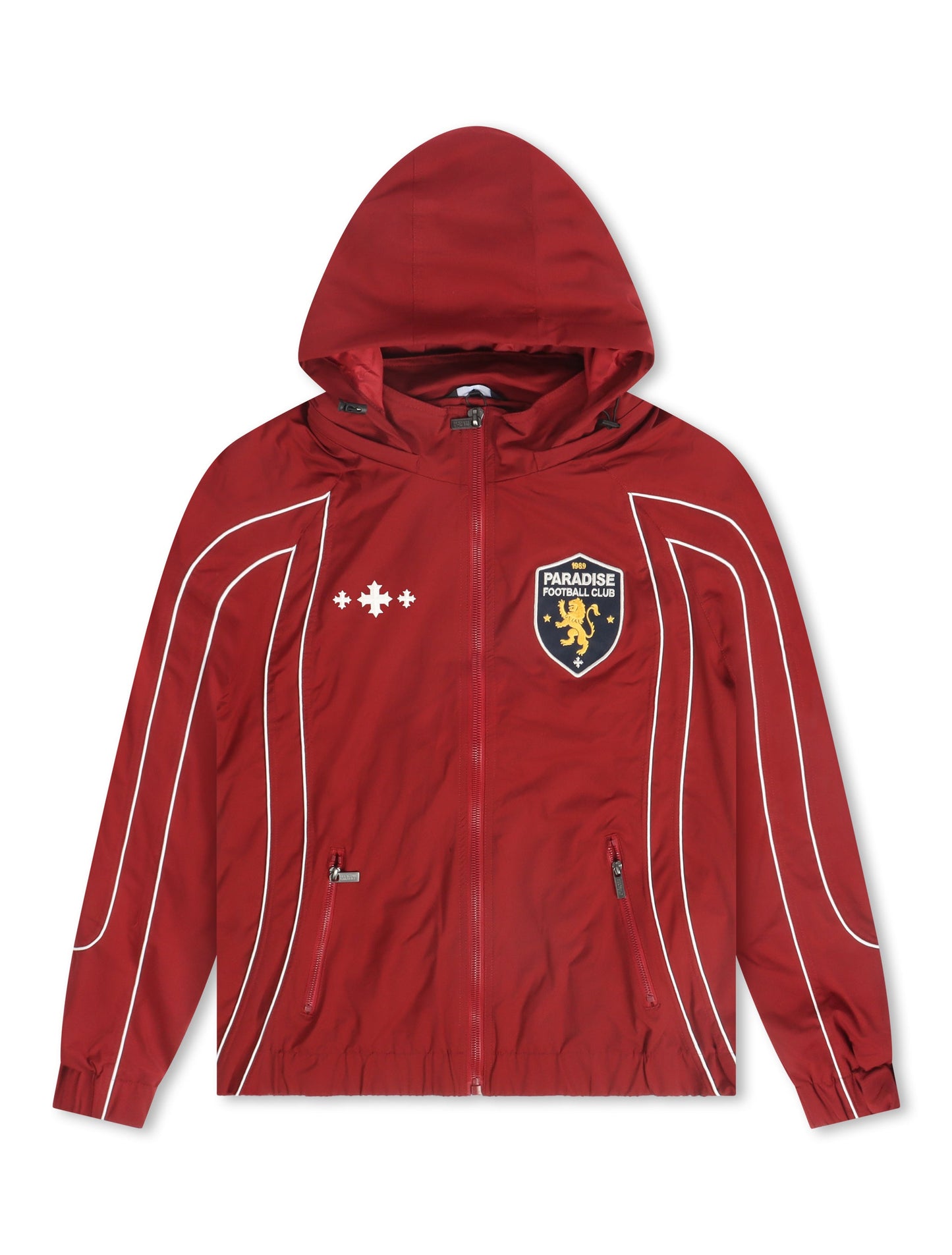 Jordan Craig Track Jacket - Wine Denim Exchange