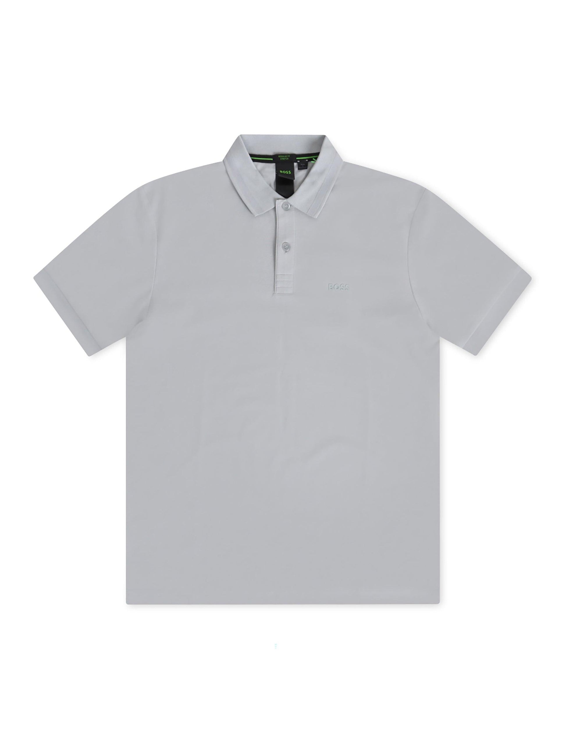 Hugo Boss Pio 1 Polo - Grey Denim Exchange