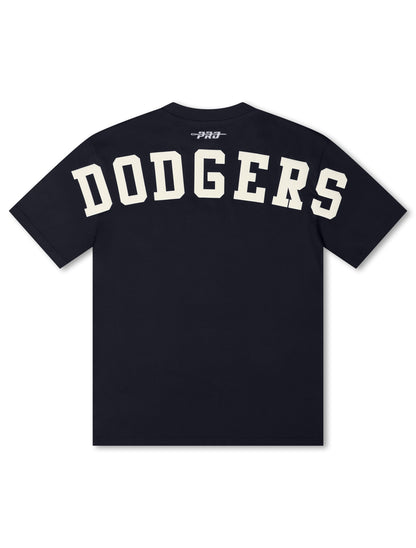 Pro Standard La Dodgers Wingspan Drop Shoulder Tee - Midnight Navy Denim Exchange