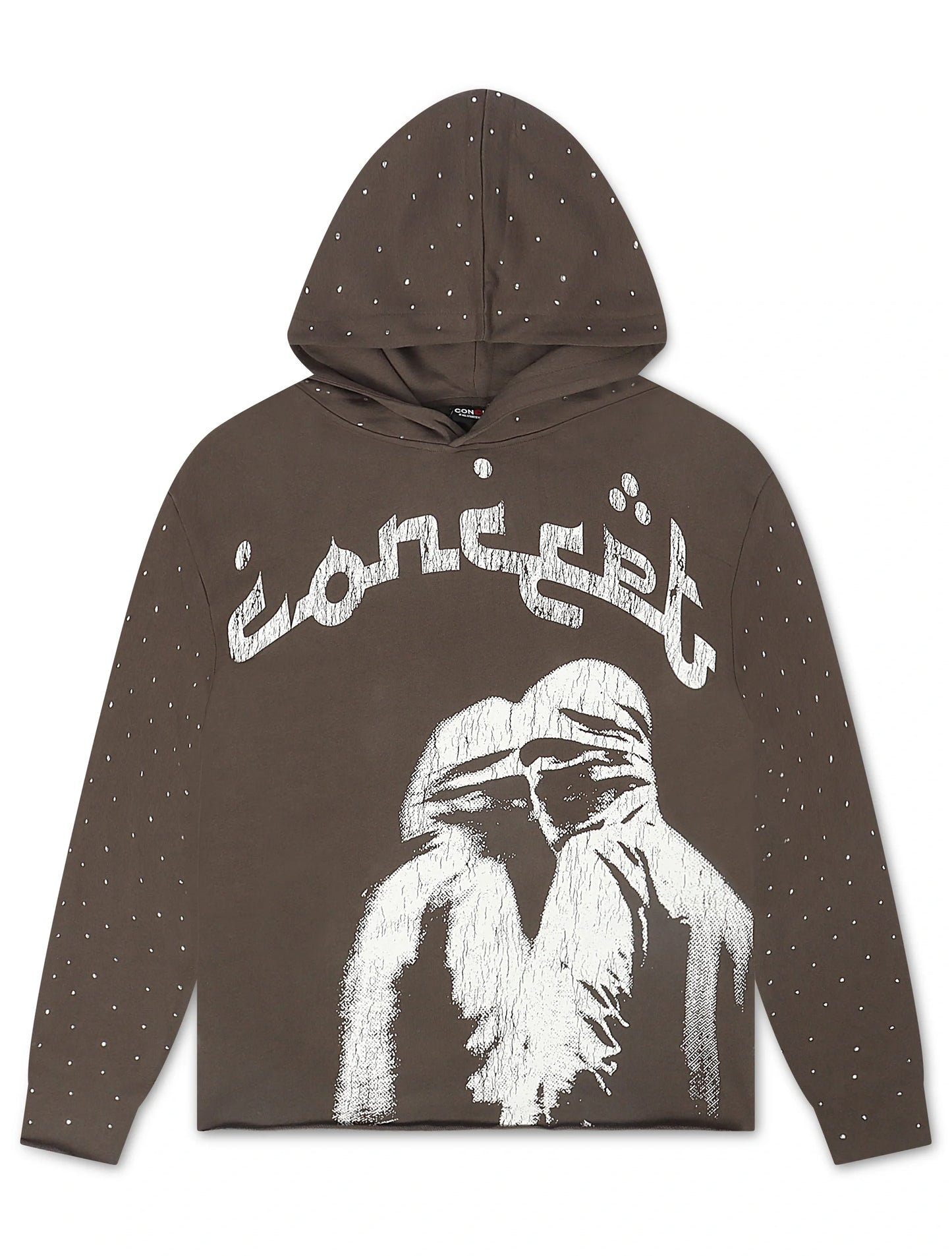 Concept LA Oasis Hoodie - Mocha Washed Denim Exchange