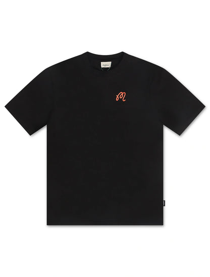 Malbon Bermuda Rooster Tee - Black Denim Exchange