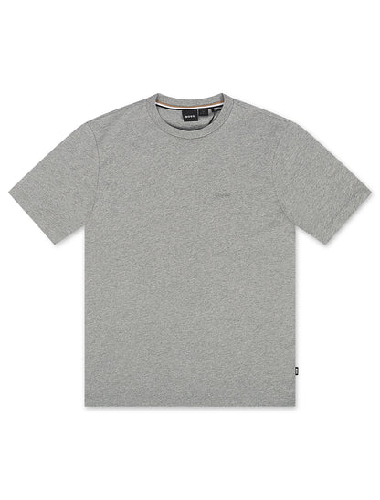 Hugo Boss Thompson Tee - Heather Grey Denim Exchange