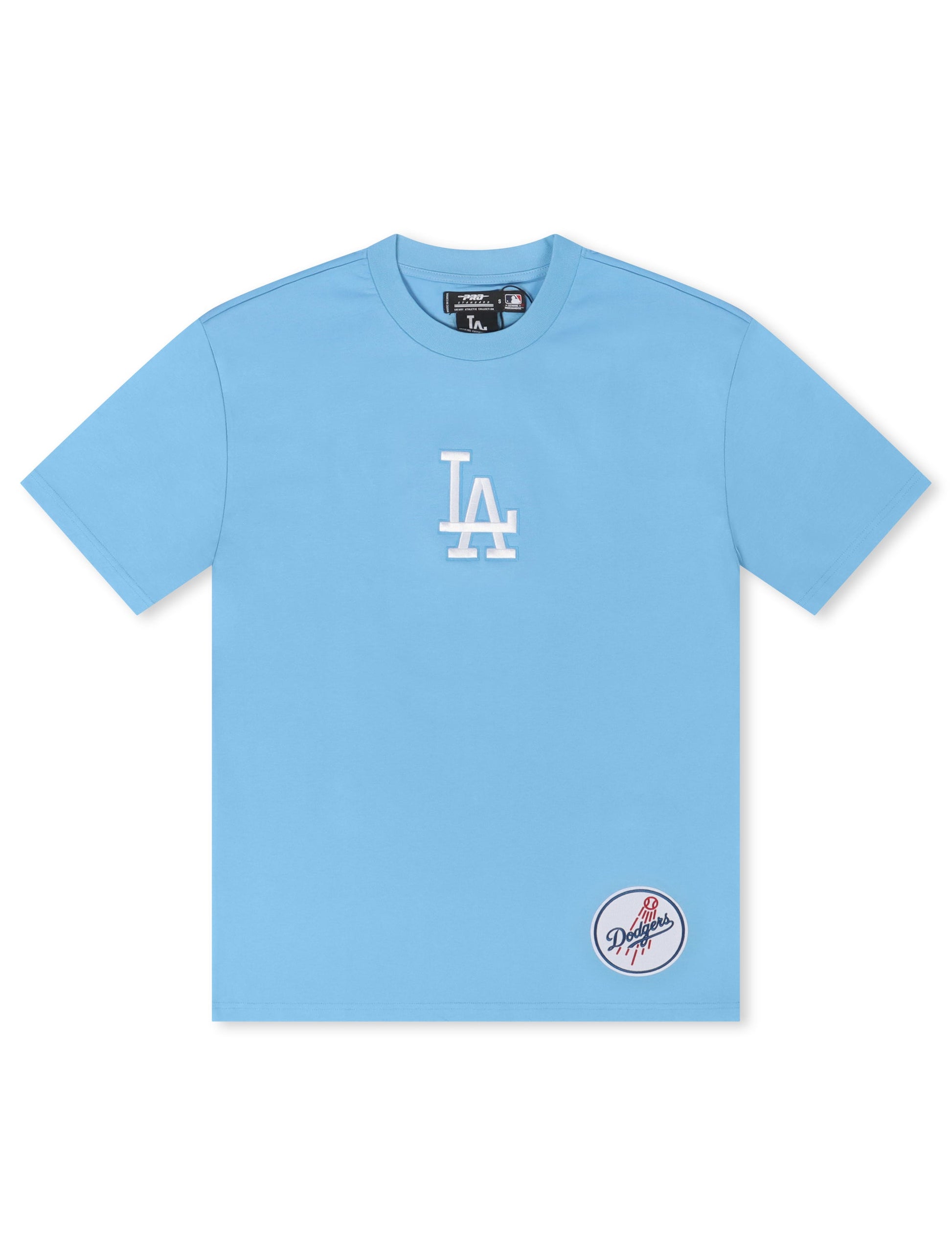 Pro Standard La Dodgers Wingspan Drop Shoulder Tee - University Blue Denim Exchange