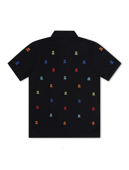 Psycho Bunny Bonham Pique Polo - Black Denim Exchange