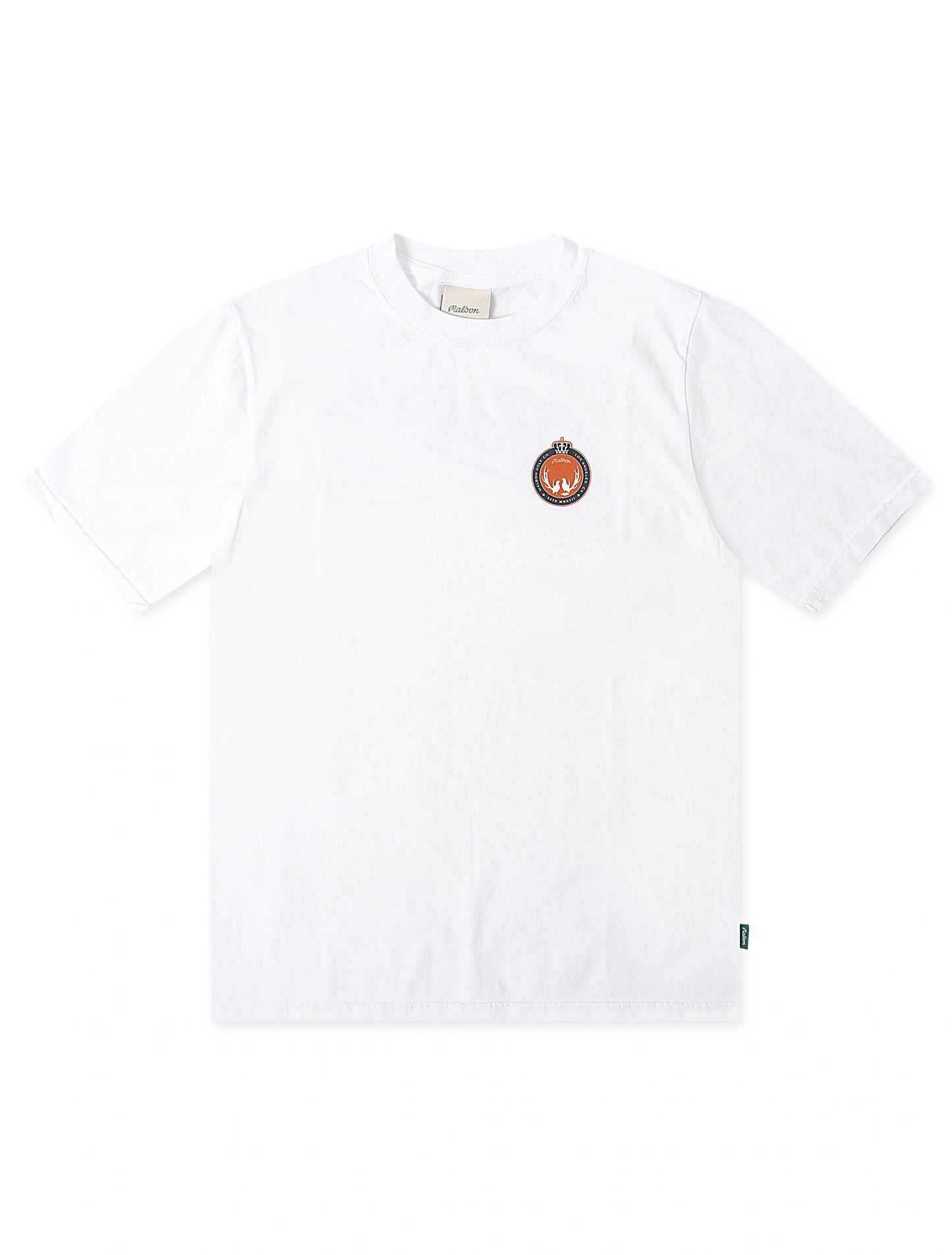 Malbon Bermuda Maxwell Tee - White Denim Exchange