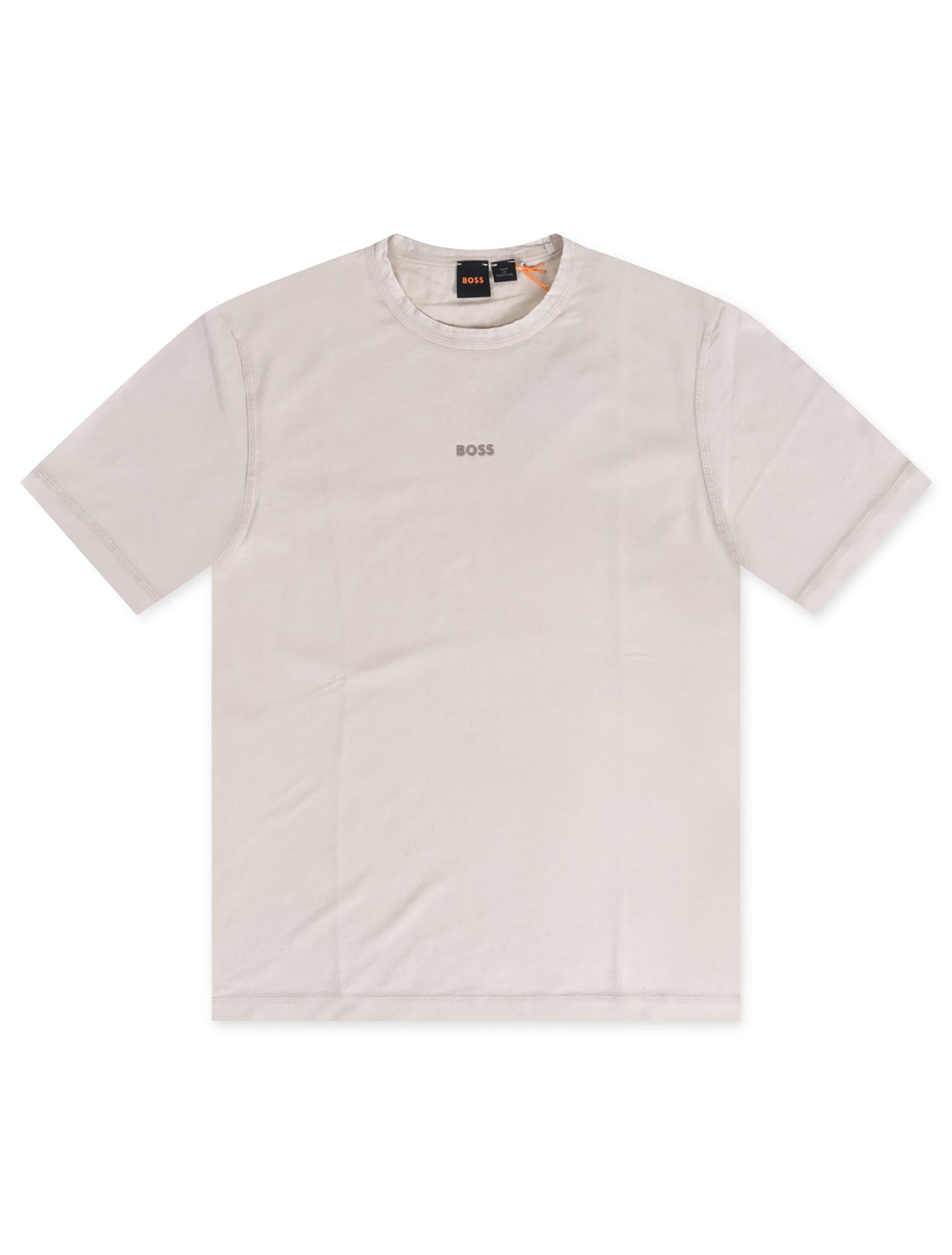 Hugo Orange Tokks Tee - Cream Denim Exchange