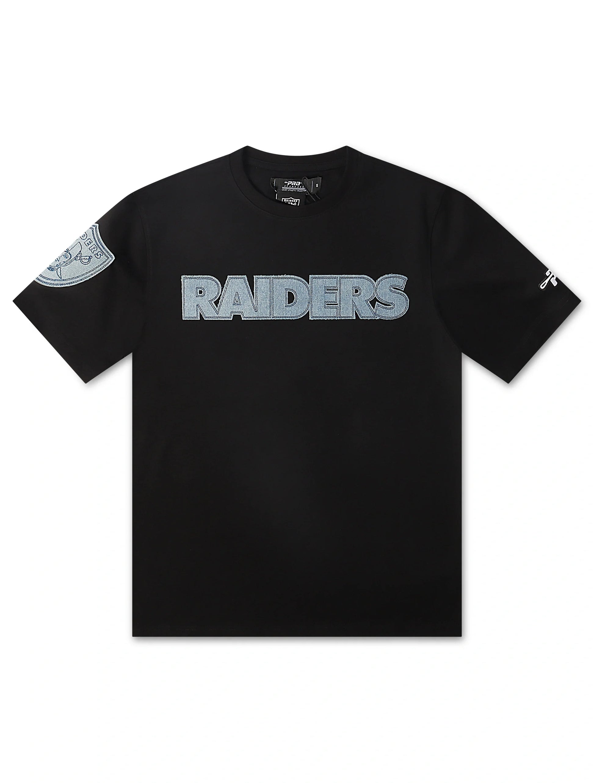 Pro Standard Las Vegas Raiders Varsity Blues Tee - Black Denim Exchange