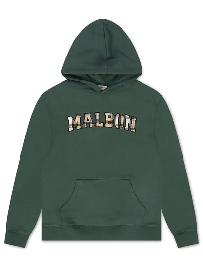Malbon Fesque Preston Hoodie - Hunter Green Denim Exchange