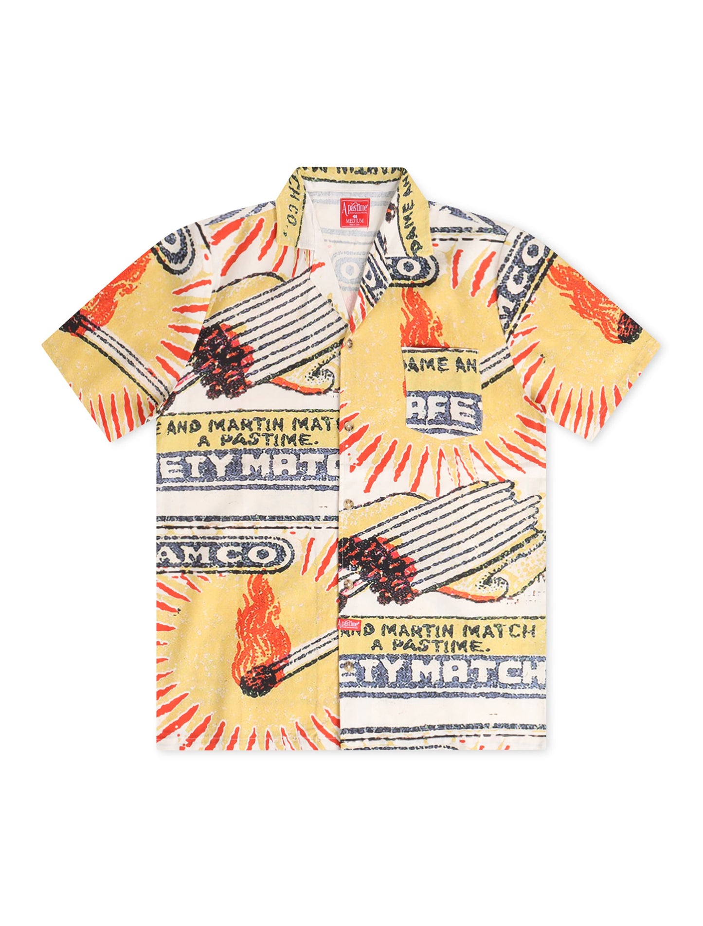 Apastime Vacation in Portugal Woven Shirt - Cream Denim Exchange