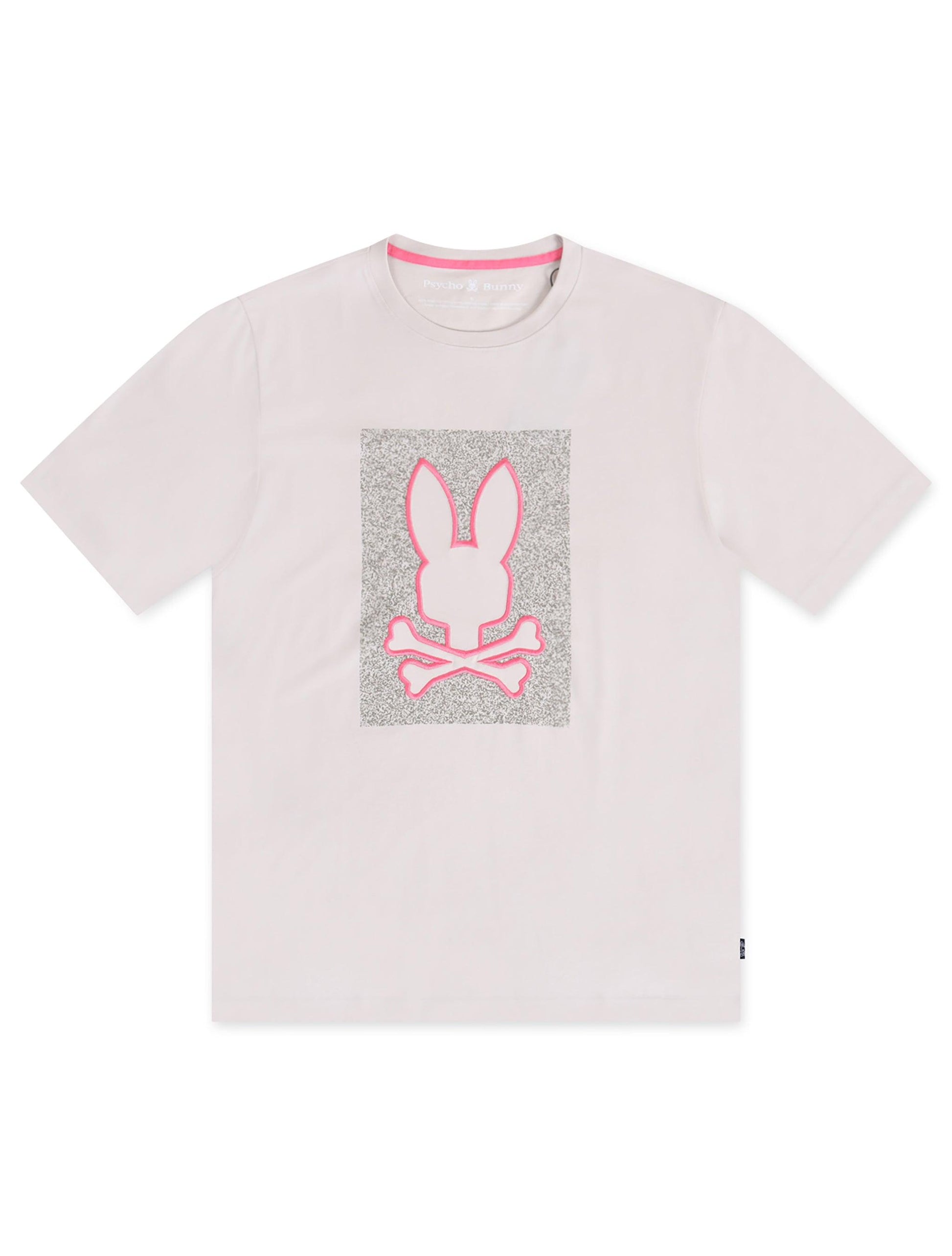 Psycho Bunny Livingston Graphic Tee - Natural Linen Denim Exchange