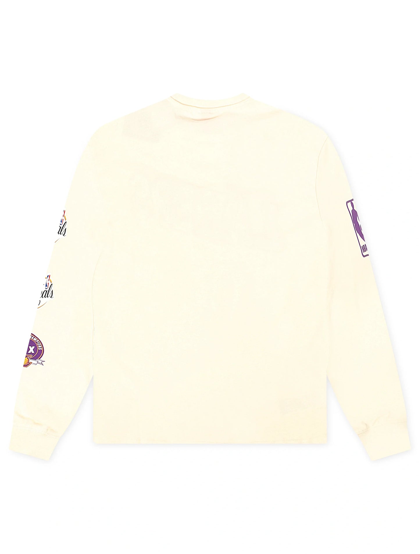 Mitchell & Ness Lakers Long Sleeve - Cream Denim Exchange