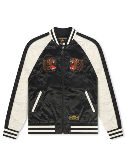 New Era Alpha All Star Game Jacket - Black Denim Exchange