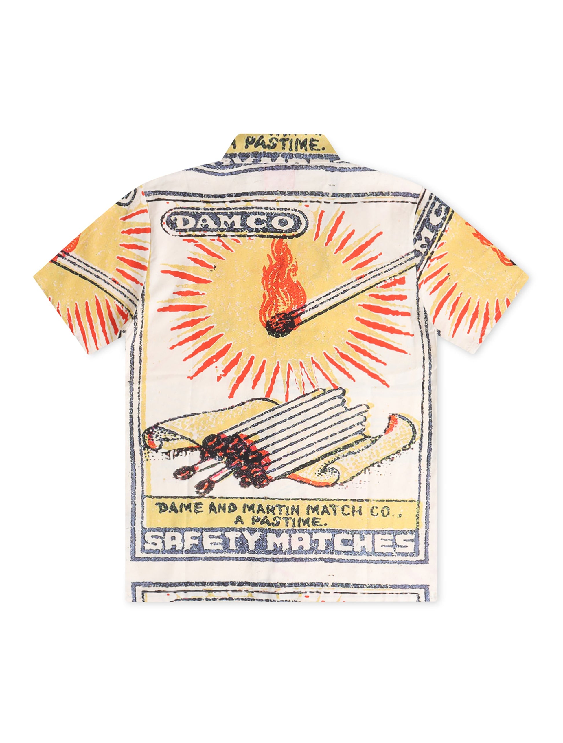 Apastime Vacation in Portugal Woven Shirt - Cream Denim Exchange