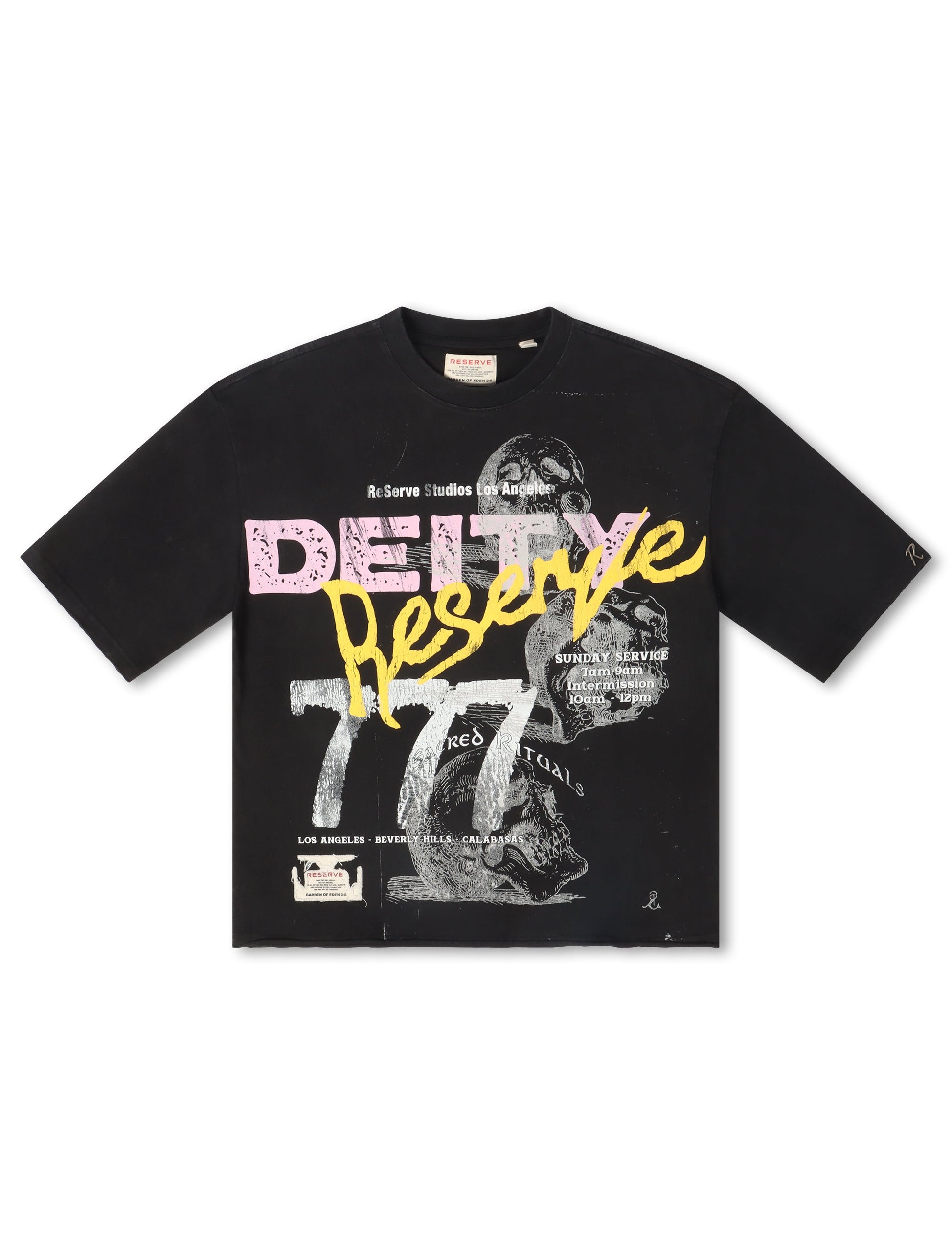 Reserve Skully Tee - Black Denim Exchange