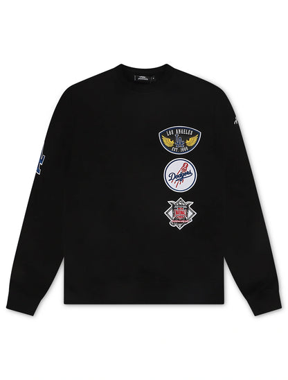 Pro Standard Dodgers Born for Sport Crewneck - Black Denim Exchange
