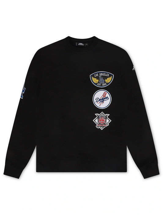 Pro Standard Dodgers Born for Sport Crewneck - Black Denim Exchange