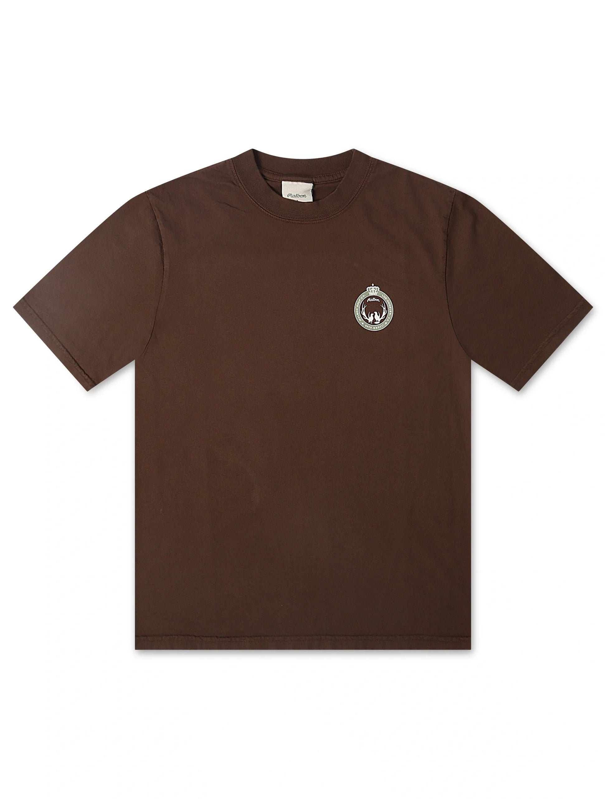 Malbon Bermuda Maxwell Tee - Brown Denim Exchange