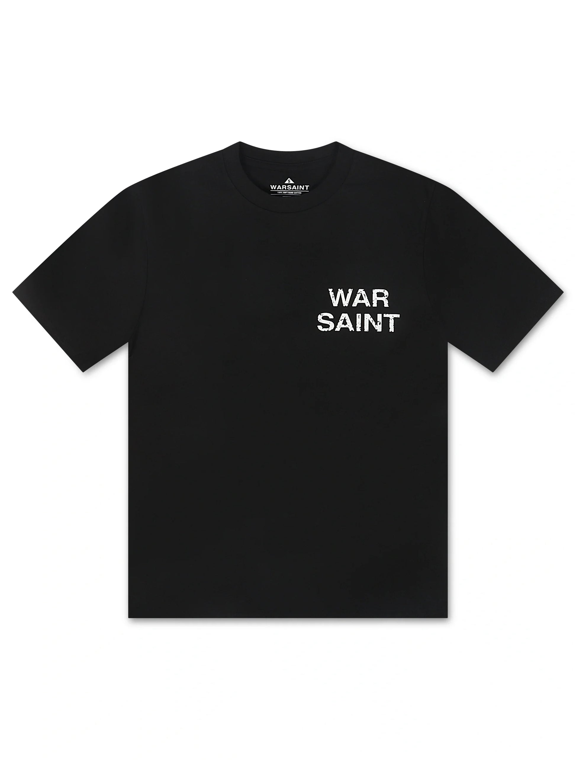 Warsaint LA Script Tee - Black/White Denim Exchange