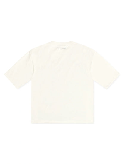 N.M.E NYC Nwar Tee - White Denim Exchange