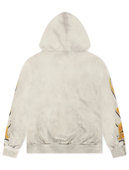 Majestik Mens Skull Tapestry Hoodie - Off White Denim Exchange