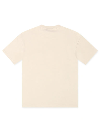 Psycho Bunny Desert Relaxed Pocket Tee - Natural Linen Denim Exchange