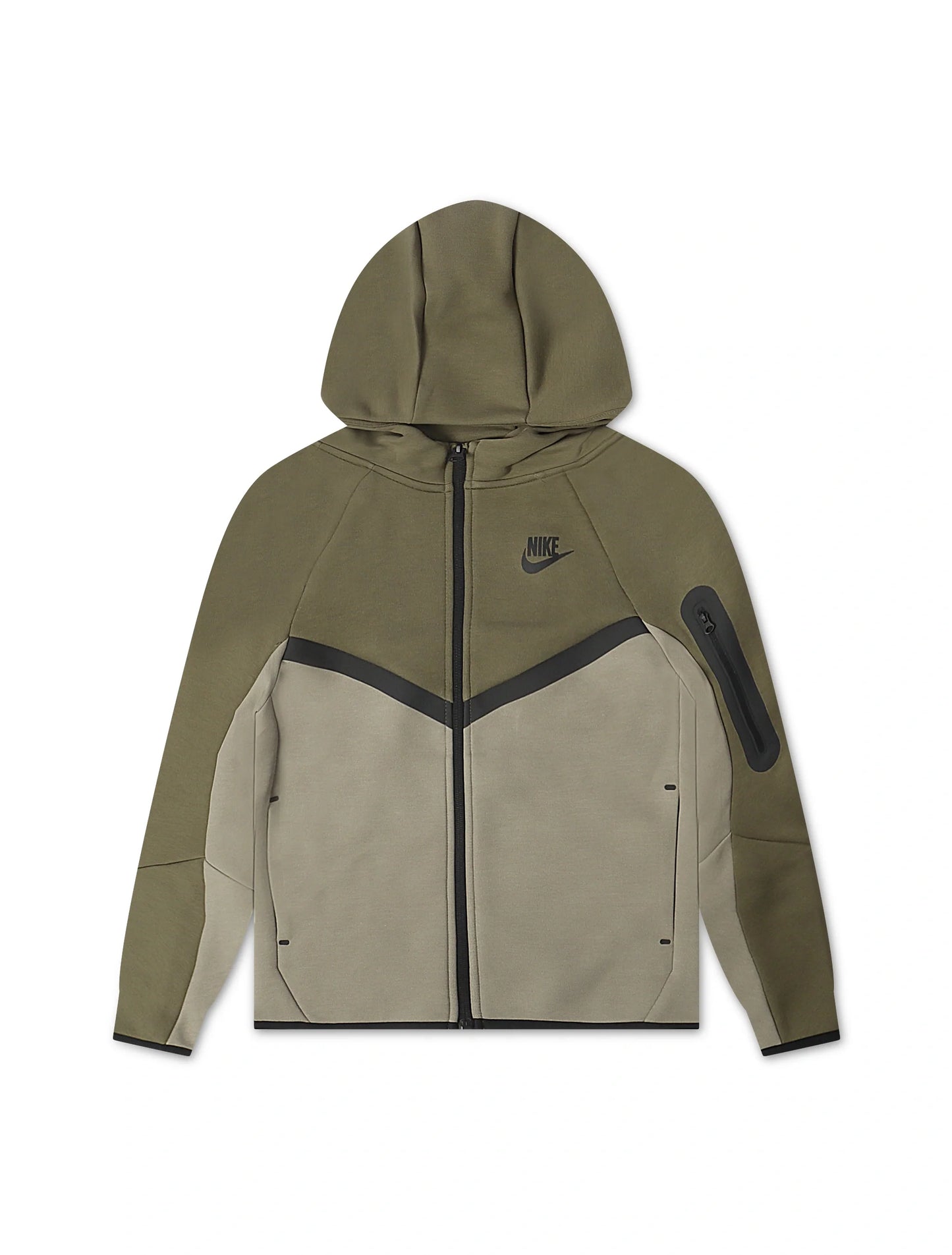 Nike Big Kids Sportswear Tech Fleece Jacket - Medium Olive Denim Exchange