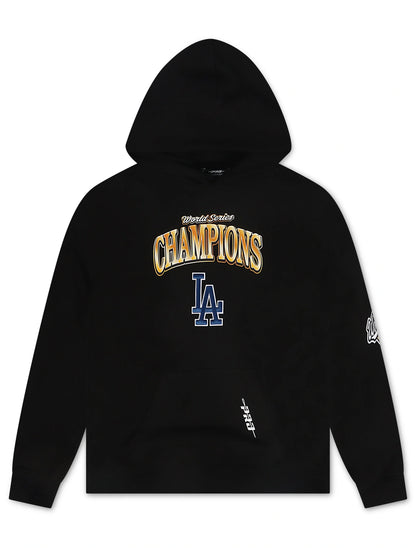 Pro Standard Dodgers World Series Champions Hoodie - Black Denim Exchange