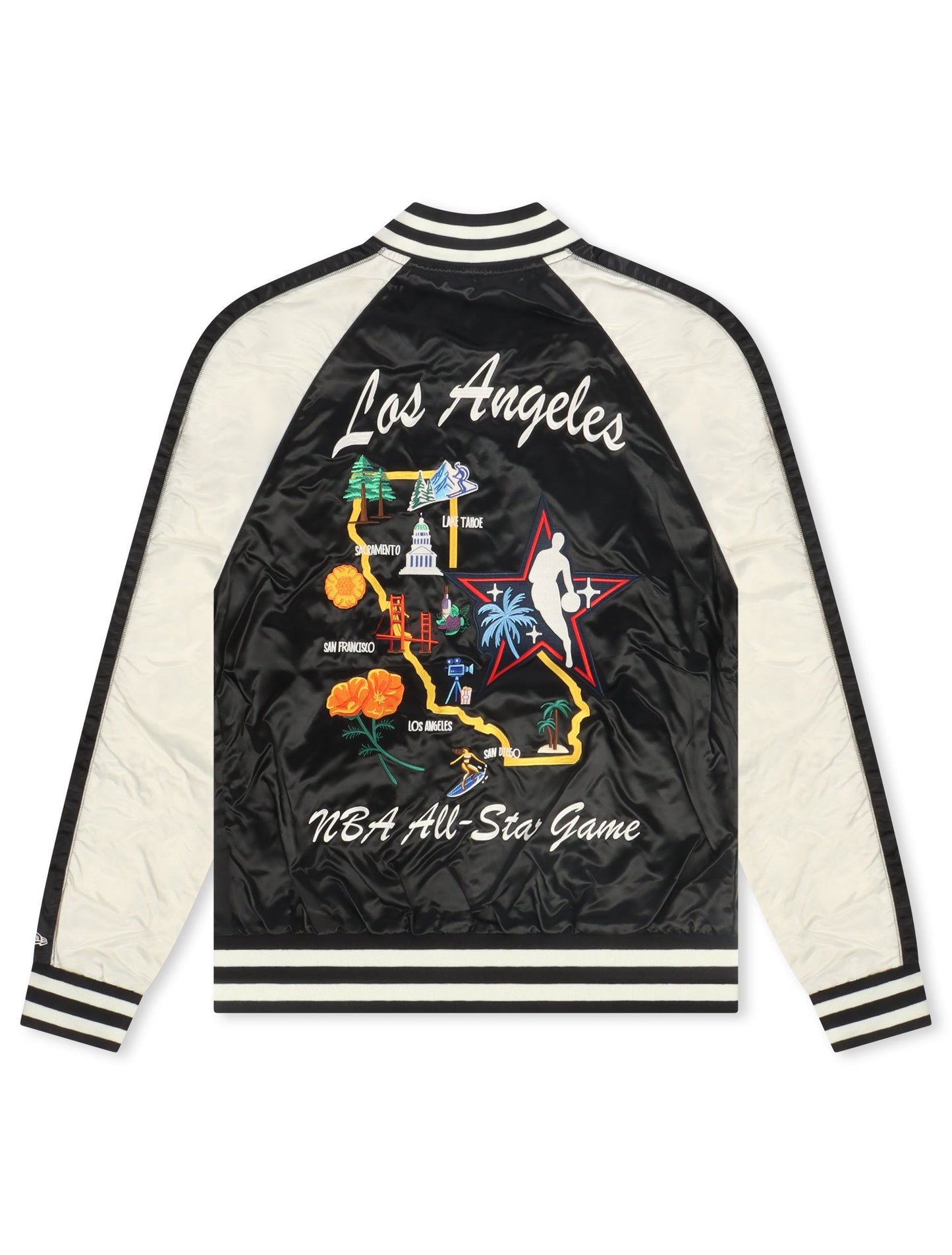 New Era Alpha All Star Game Jacket - Black Denim Exchange
