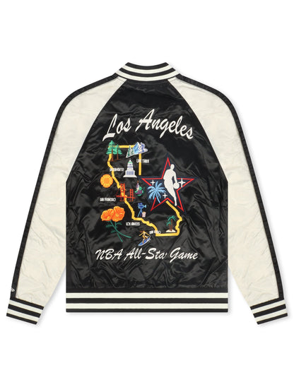New Era Alpha All Star Game Jacket - Black Denim Exchange